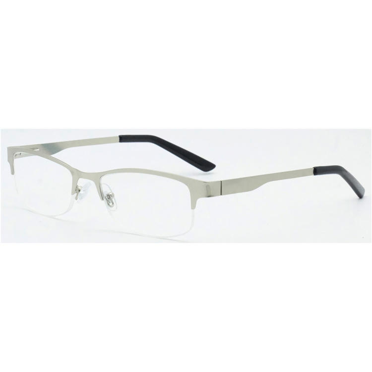 Dachuan Optical DRM368028 China Supplier Half Rim Metal Reading Glasses With Metal Legs (1)